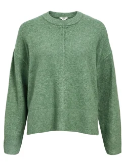 Objjuno L/S Lo O-Neck Knit Bluser & Skjorter|Strik