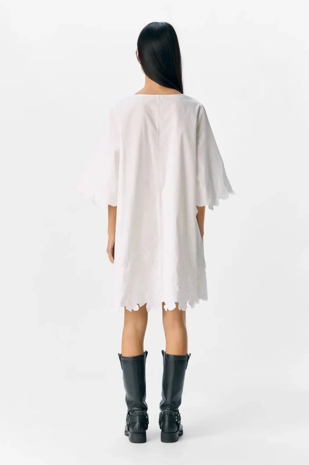Object Kjoler<Objkamma 3/4 Lo Short Dress Ss Fair 25