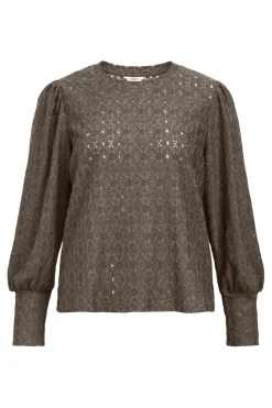 Object T-Shirts & Toppe<Objlaila L/S Re Top