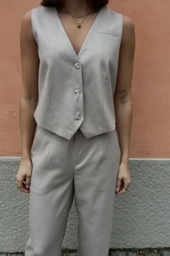Object Veste<Objlisa Re Short Waistcoat