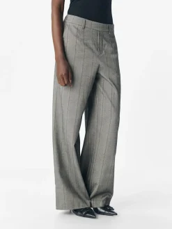 Sale Objlisa Wide Pant Bukser, Jeans & Leggings