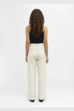 Hot Objlisa Wide Pant Bukser, Jeans & Leggings