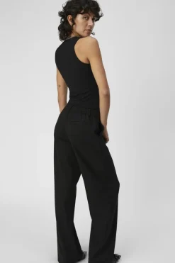 Hot Objlisa Wide Pant Bukser, Jeans & Leggings