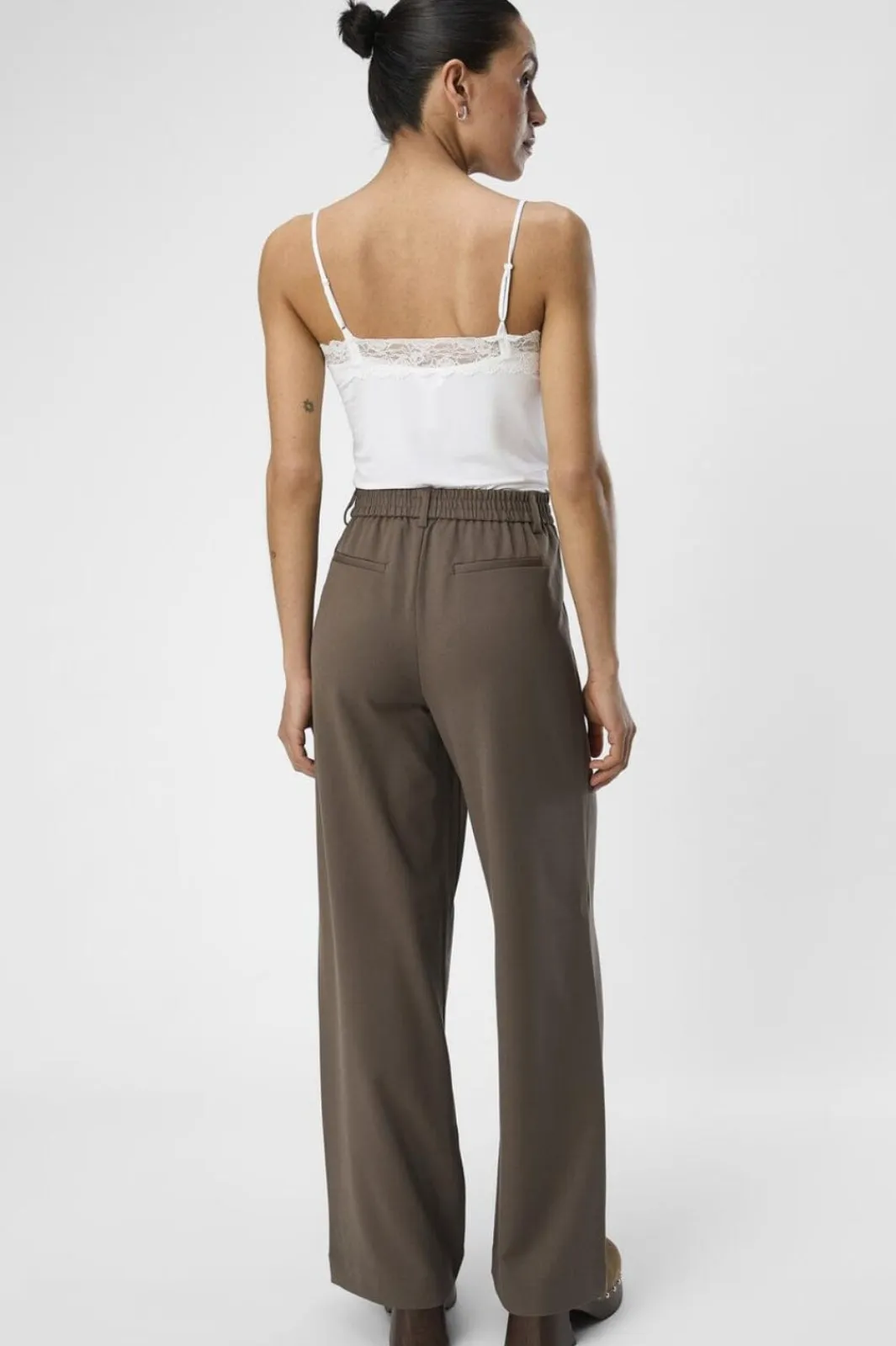 Outlet Objlisa Wide Pant Bukser, Jeans & Leggings