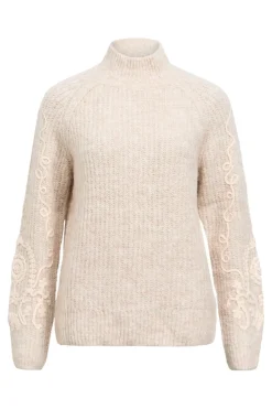 Objlucia L/S Re Pullover Aw Fair 25 Strik|Bluser & Skjorter