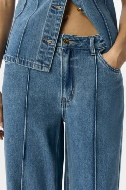 Object Sæt 🛍️|Bukser, Jeans & Leggings<Objmoji Divona Wide Jeans 140