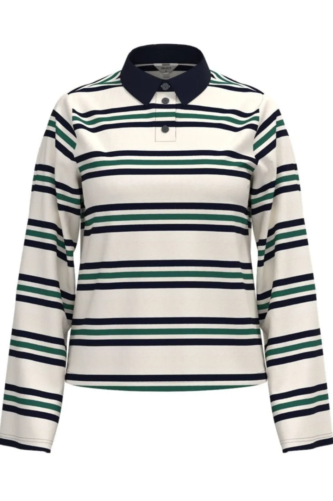 Object Bluser & Skjorter<Objnana L/S Re Polo Top