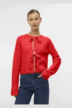 Hot Objparvi Knit Cardigan Cardigans|Ammevenligt Tøj