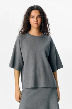 New Objreynard 2/4 Knit Pullover T-Shirts & Toppe