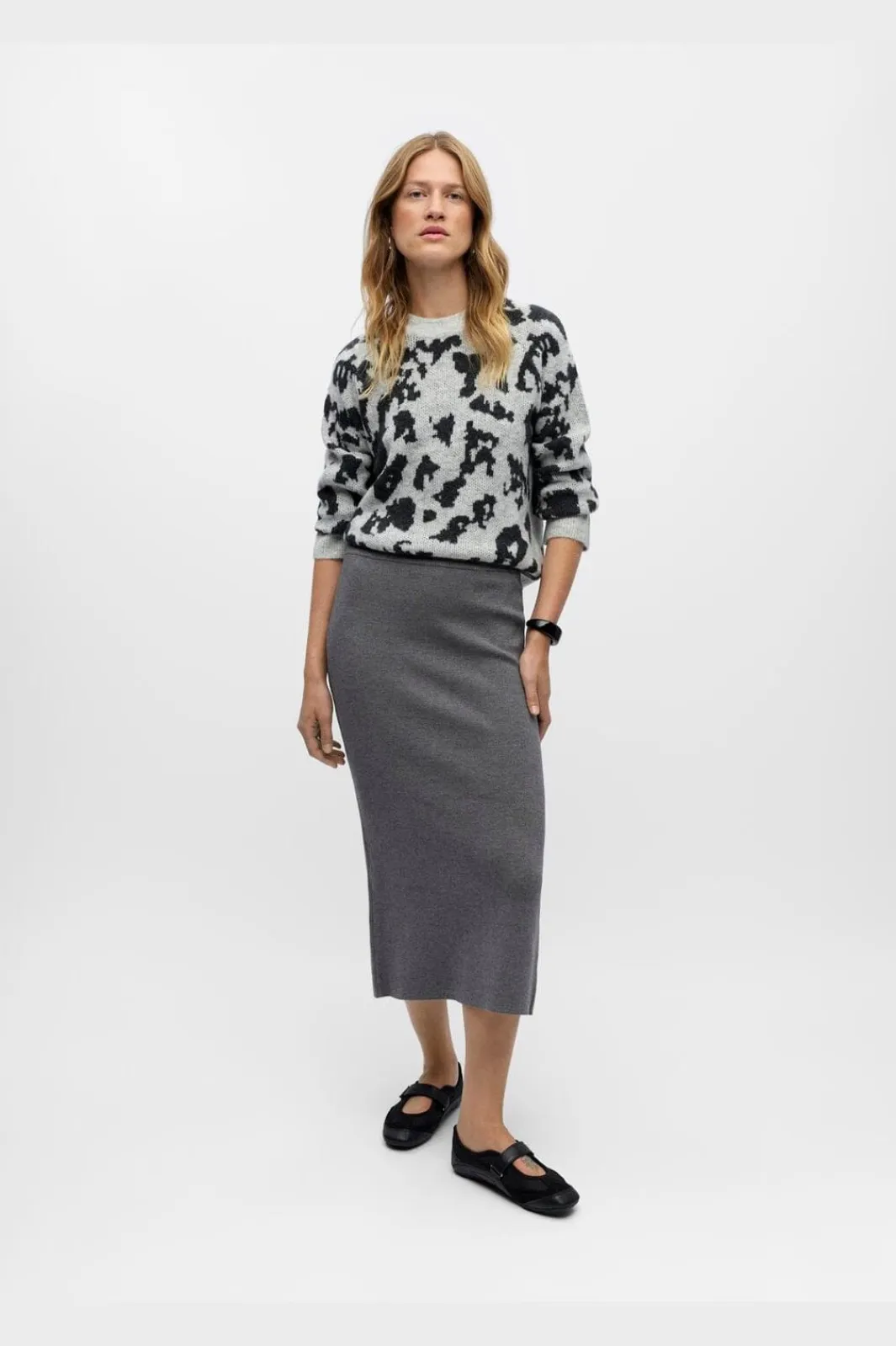 Online Objreynard Knit Skirt Nederdele