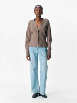 Best Objreynard Ls Sli Cardigan Cardigans|Ammevenligt Tøj