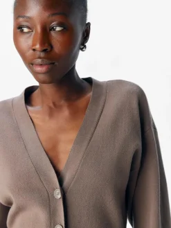 Best Objreynard Ls Sli Cardigan Cardigans|Ammevenligt Tøj