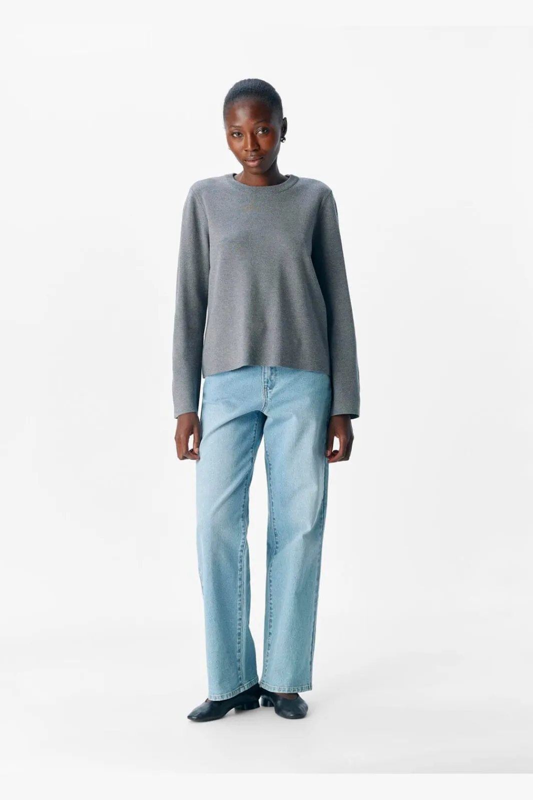 Hot Objreynard O-Neck Pullover Strik|Bluser & Skjorter