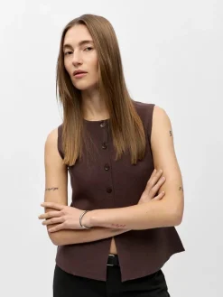 Discount Objreynard Re Knit Vest Veste