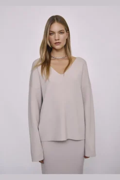 Outlet Objreynard V-Neck Pullover Bluser & Skjorter|Strik