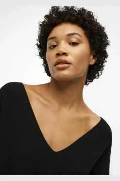 Object Bluser & Skjorter|Strik<Objreynard V-Neck Pullover