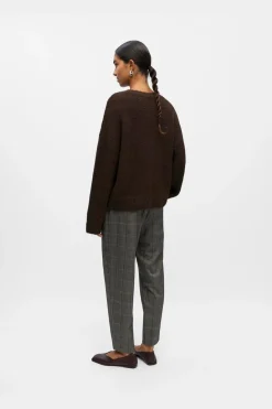 Best Objsaggia Ls Lo Pullover Strik|Bluser & Skjorter