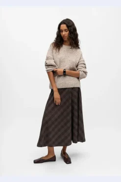 Object Strik|Bluser & Skjorter<Objsaggia Ls Lo Pullover