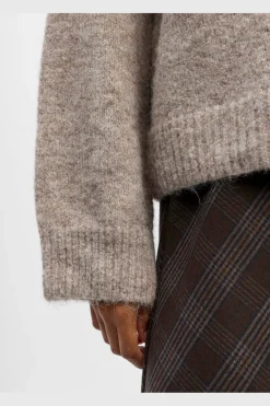 Object Strik|Bluser & Skjorter<Objsaggia Ls Lo Pullover