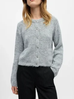 Object Cardigans|Ammevenligt Tøj<Objsaggia Re L/S Knit Cardigan