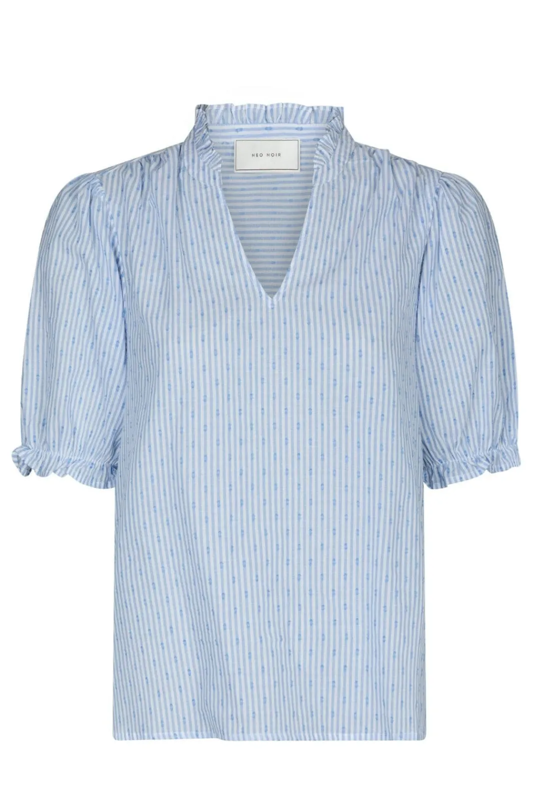 Neo Noir Bluser & Skjorter<Odesa Dot Stripe Blouse 166039