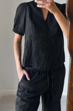 Discount Odesa Linen Blouse Bluser & Skjorter