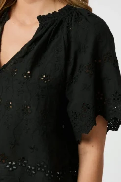 Neo Noir Bluser & Skjorter<Odet Embroidery Blouse 165172