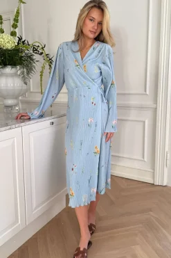BYIC Kjoler<Ofeliaic Long Wrap Dress A23640