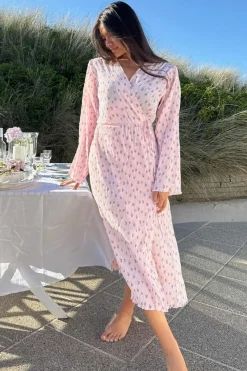 Online Ofeliaic Long Wrap Dress A23640 Kjoler