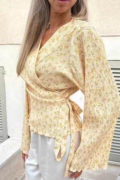 Ofeliaic Wrap Shirt A23939 Bluser & Skjorter