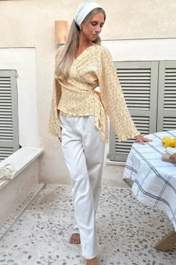 Ofeliaic Wrap Shirt A23939 Bluser & Skjorter