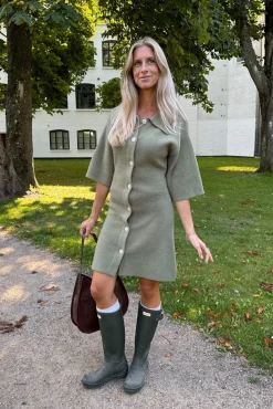 Hot Oliviaic Knit Dress H105-1 Kjoler|Ammevenligt Tøj