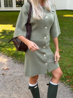 Hot Oliviaic Knit Dress H105-1 Kjoler|Ammevenligt Tøj