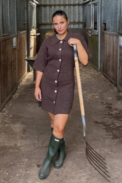 Best Oliviaic Knit Dress H105-1 Kjoler|Ammevenligt Tøj