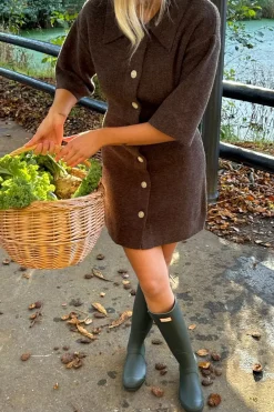 Best Oliviaic Knit Dress H105-1 Kjoler|Ammevenligt Tøj