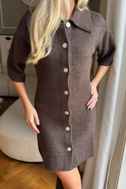 Best Oliviaic Knit Dress H105-1 Kjoler|Ammevenligt Tøj