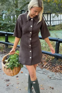 Best Oliviaic Knit Dress H105-1 Kjoler|Ammevenligt Tøj