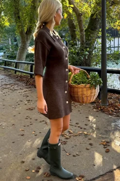 Best Oliviaic Knit Dress H105-1 Kjoler|Ammevenligt Tøj