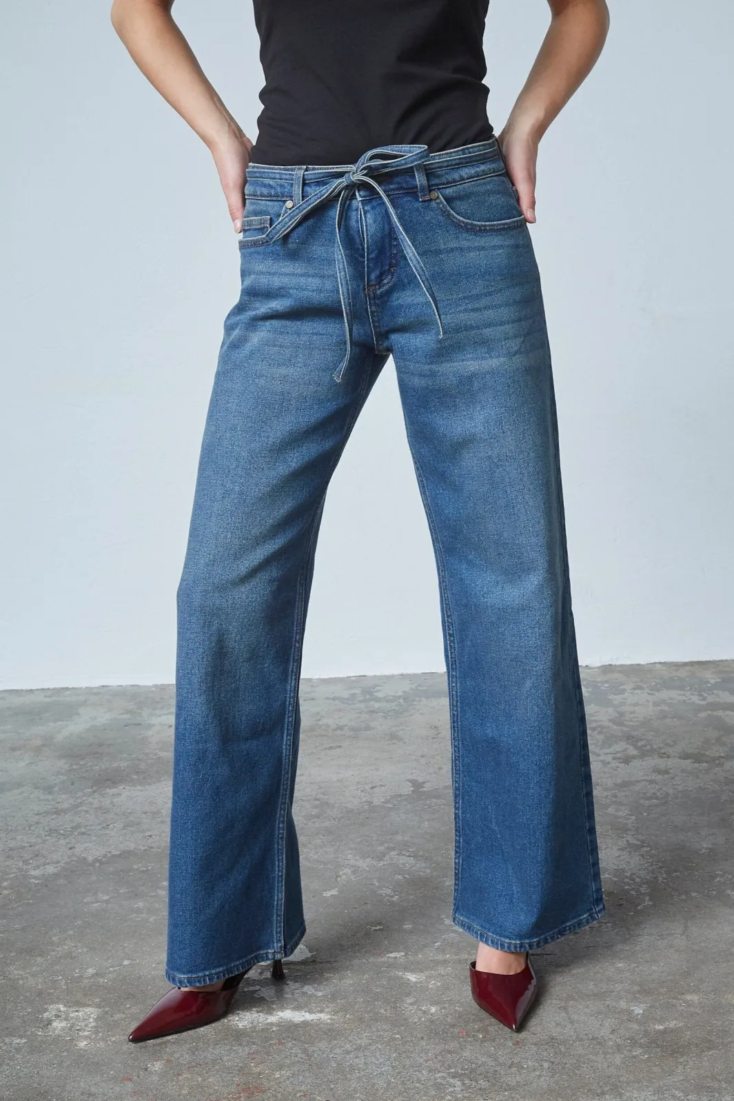 Sisters Point Bukser, Jeans & Leggings<Onea-Belt.Je5 18667