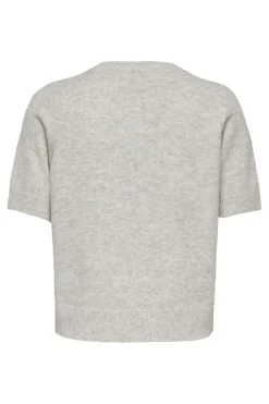 Only T-Shirts & Toppe<Onlabby Life Ss Bling Top O-Neck Knt
