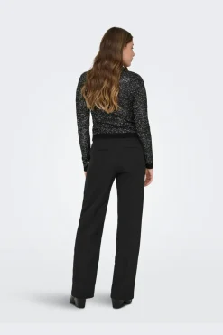 Outlet Onlabby Ls Polo Sequins Cardigan Knt Cardigans|Ammevenligt Tøj