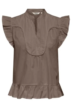 Onladda S/L V-Neck Top T-Shirts & Toppe