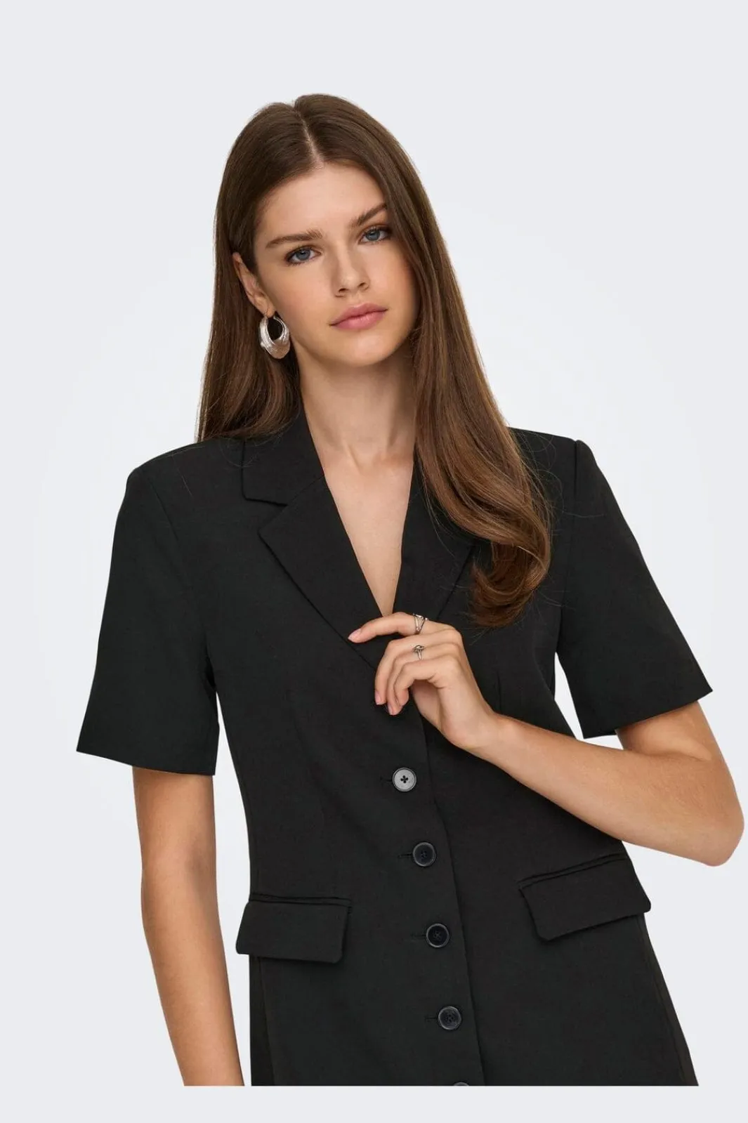 Hot Onlalvina Life S/S Blazer Dress Tlr Kjoler|Ammevenligt Tøj