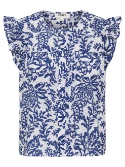 Onlamanda Chanee Cap Emb Top T-Shirts & Toppe