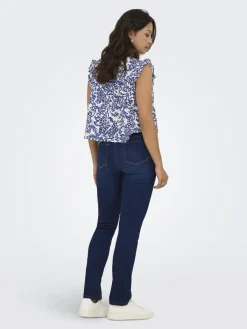 Onlamanda Chanee Cap Emb Top T-Shirts & Toppe