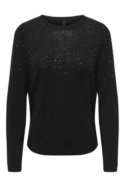 Best Onlanabella Ls Bling O-Neck Knt T-Shirts & Toppe