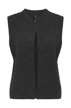 Outlet Onlanneli Life Sl Button Vest Cc Knt Veste|Ammevenligt Tøj