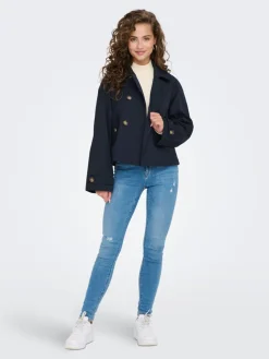 Only Overtøj & Jakker<Onlapril Short Trenchcoat
