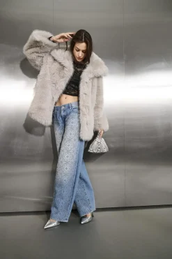 Only Overtøj & Jakker<Onlashia Life Faux Deco Fur Coat