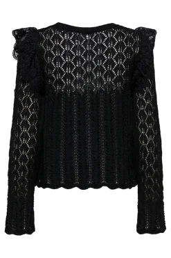 Clearance Onlashley Ls O-Neck Mix Knt Strik|Bluser & Skjorter